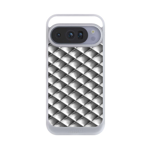 Google Pixel 10 Pro NIVOcore Carrés argentés Glamour