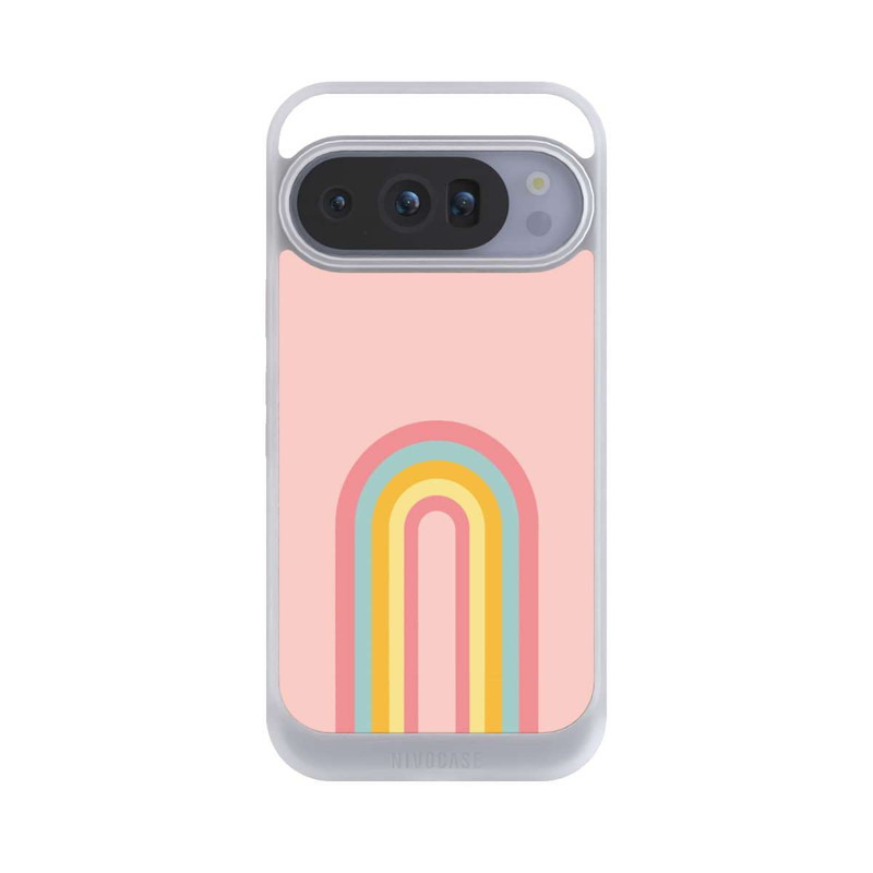 Pixel 10 Pro NIVOcore Rosa Pastell Regenbogen lang
