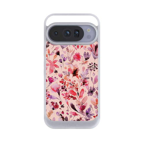 Google Pixel 10 Pro NIVOcore Künstlerische Blumen Viva Magenta