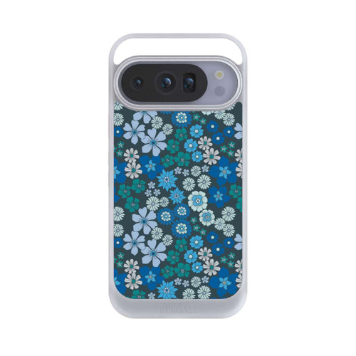 Google Pixel 10 Pro NIVOcore Fleurs bleues DeinDesign