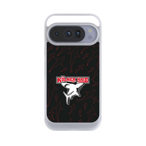 Google Pixel 10 Pro NIVOcore Haie Muster Rot