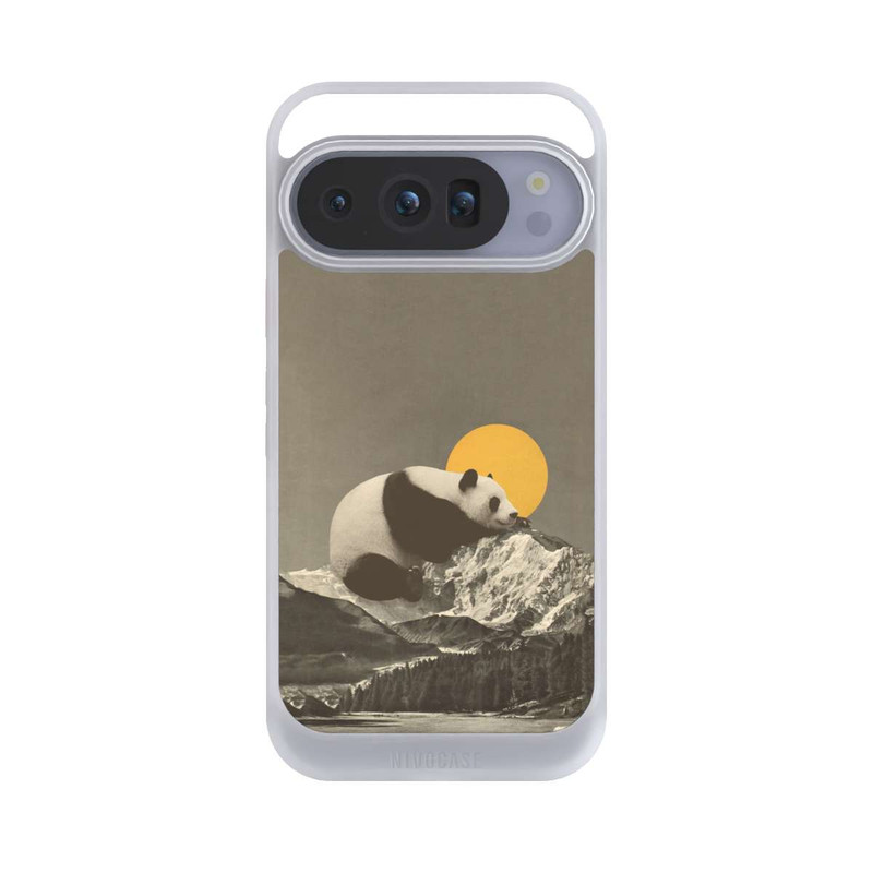 Pixel 10 Pro NIVOcore Riesenpanda macht ein Nickerchen