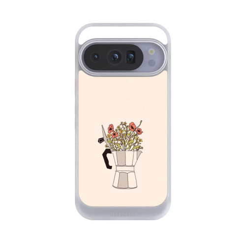 Google Pixel 10 Pro NIVOcore Moka Blumen