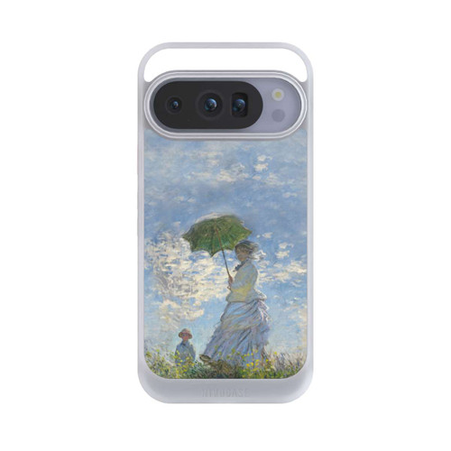 Google Pixel 10 Pro NIVOcore Frau mit Sonnenschirm - Monet