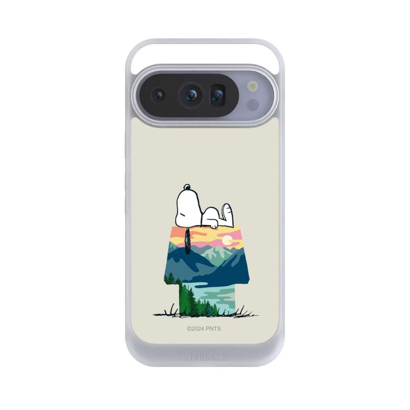 Pixel 10 Pro NIVOcore Snoopy Camping Hütte