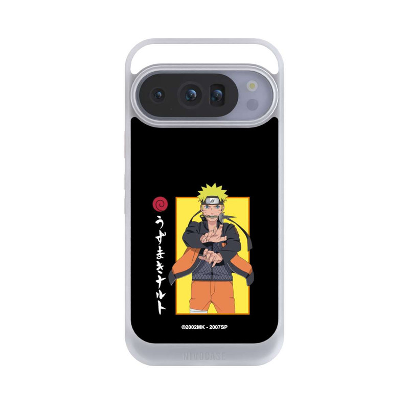 Pixel 10 Pro NIVOcore Naruto Kampfposition Schwarz