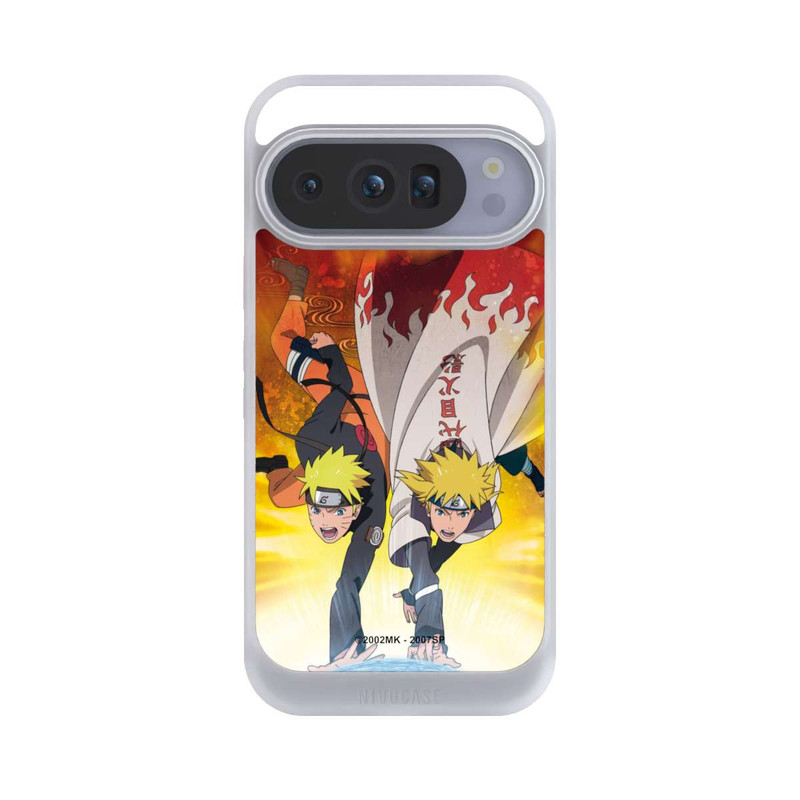 Pixel 10 Pro NIVOcore Naruto Minato Vater und Sohn