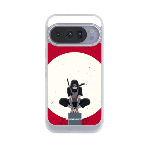 Google Pixel 10 Pro NIVOcore Itachi Uchiha Symbol Roter Hintergrund