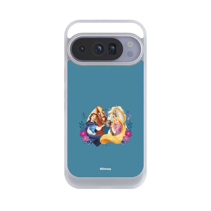 Pixel 10 Pro NIVOcore Disney Princess Belle and Rapunzel with Horses