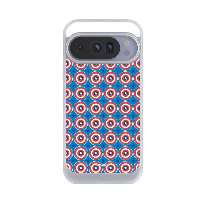 Pixel 10 Pro NIVOcore Captain American Shield Pattern