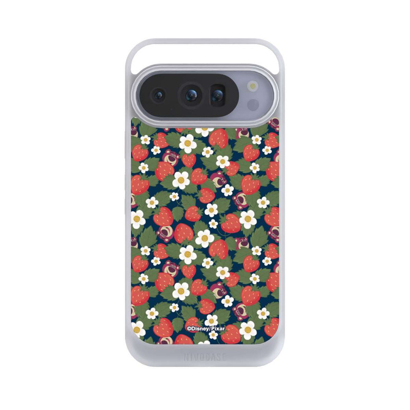 Pixel 10 Pro NIVOcore Lotso Toy Story Strawberry Flower Pattern