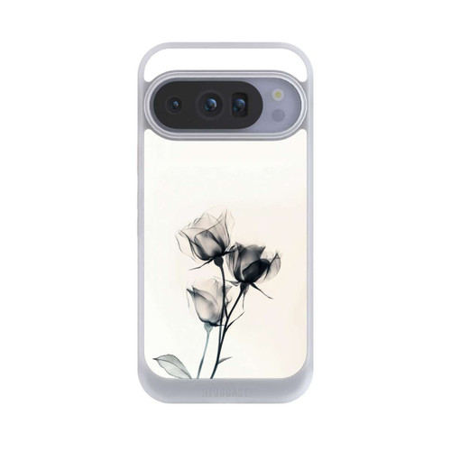 Google Pixel 10 Pro NIVOcore Schwarze Blume