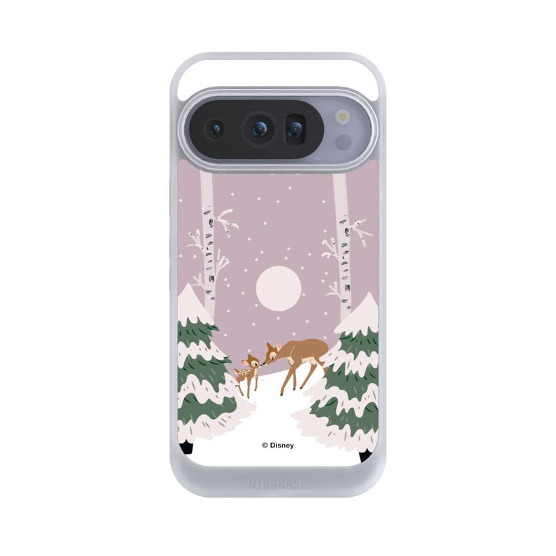 Pixel 10 Pro NIVOcore Bambi und Mutter Winterliebe