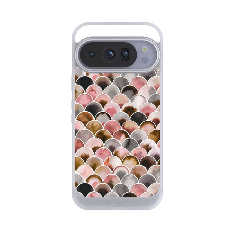 Pixel 10 Pro NIVOcore Japandi Scales Pink Brown