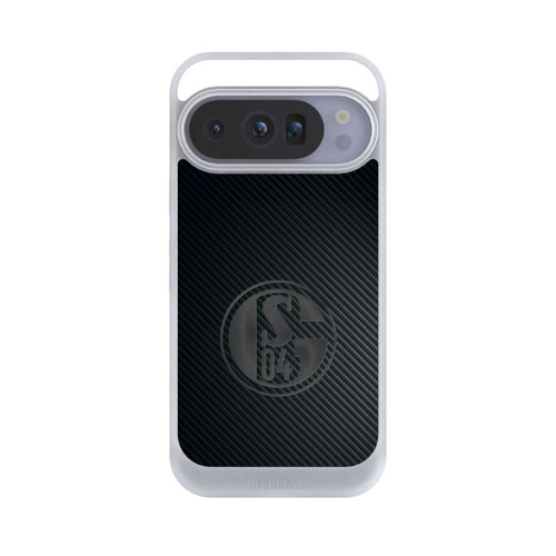 Google Pixel 10 Pro NIVOcore Schalke 04 Carbon Look