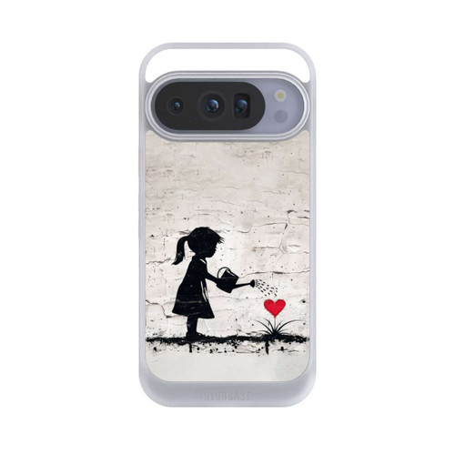 Google Pixel 10 Pro NIVOcore Girl Watering Bunch of Flowers 