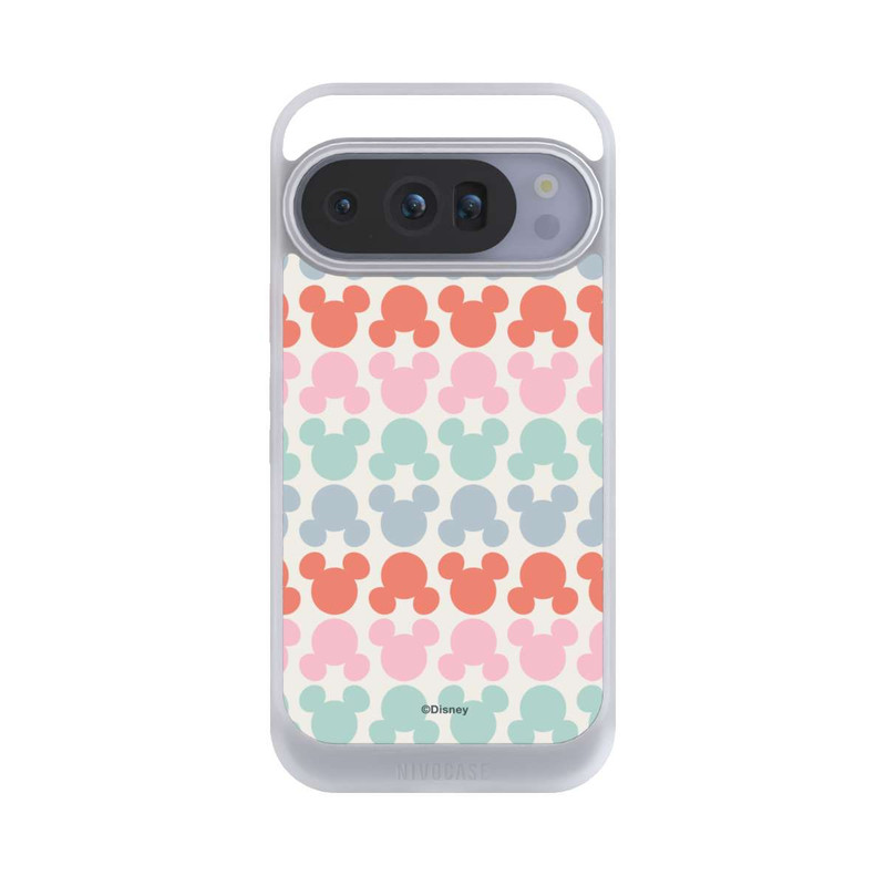 Pixel 10 Pro NIVOcore Disney Mickey Icon Pattern Red and Pink
