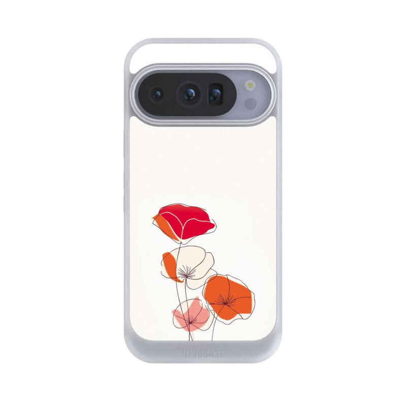 Pixel 10 Pro NIVOcore Mohn Line Art