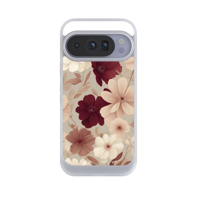 Pixel 10 Pro NIVOcore Romantic Flowers Beige with AI