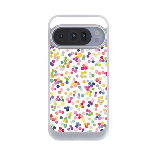 Google Pixel 10 Pro NIVOcore Watercolour Punkte Bunt