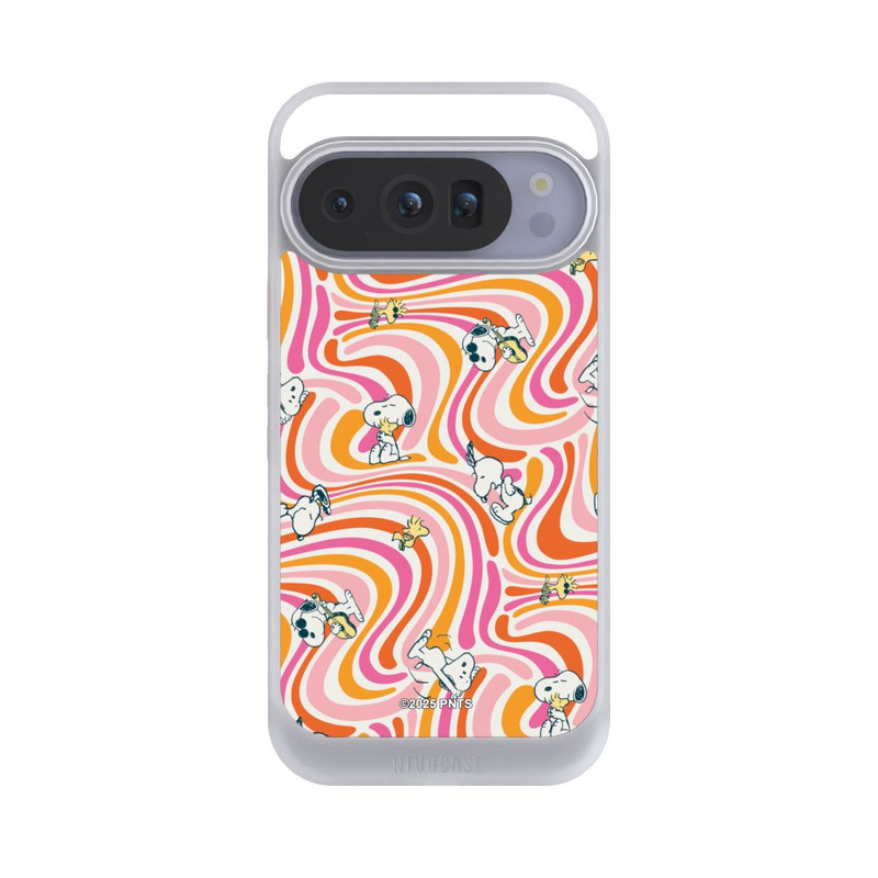 Pixel 10 Pro NIVOcore Peanuts Hippie Pattern Orange