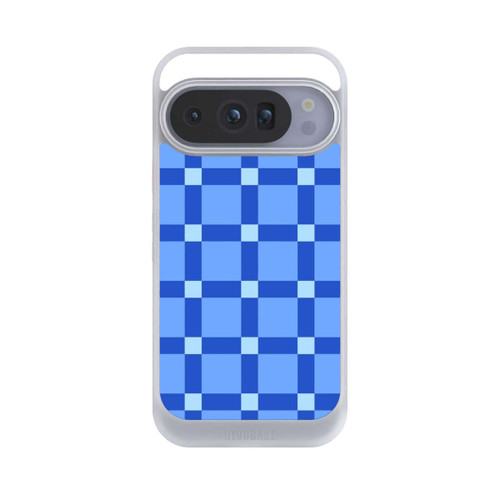 Google Pixel 10 Pro NIVOcore Kariert Muster Blau