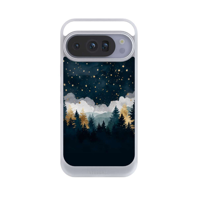 Pixel 10 Pro NIVOcore Forêt Nocturne Indigo