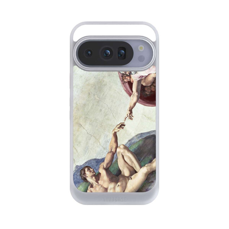Pixel 10 Pro NIVOcore Michelangelo Buonarroti Creation of Adam
