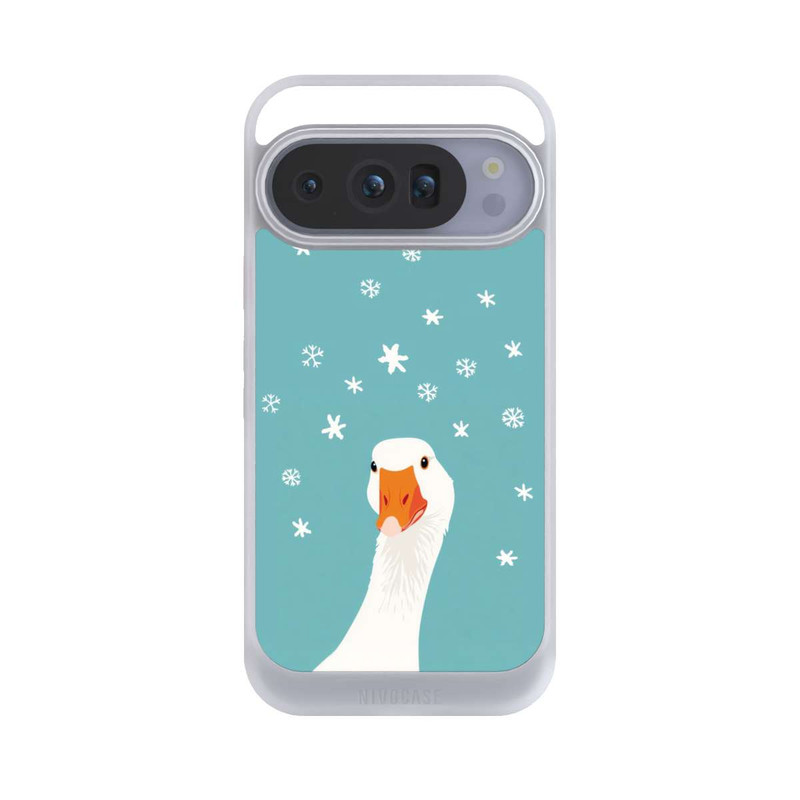 Pixel 10 Pro NIVOcore Funny Goose Stars Blue with AI