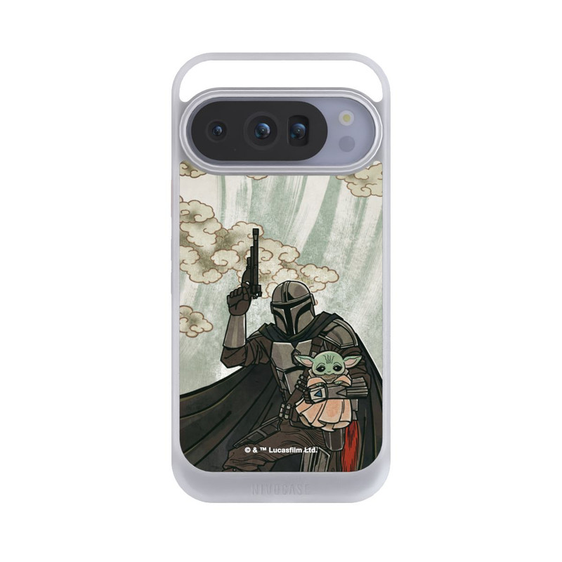 Pixel 10 Pro NIVOcore Mandalorian and Child style japonais