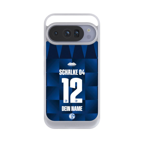 Google Pixel 10 Pro NIVOcore Schalke 04 Trikot Personalisierbar 26-27