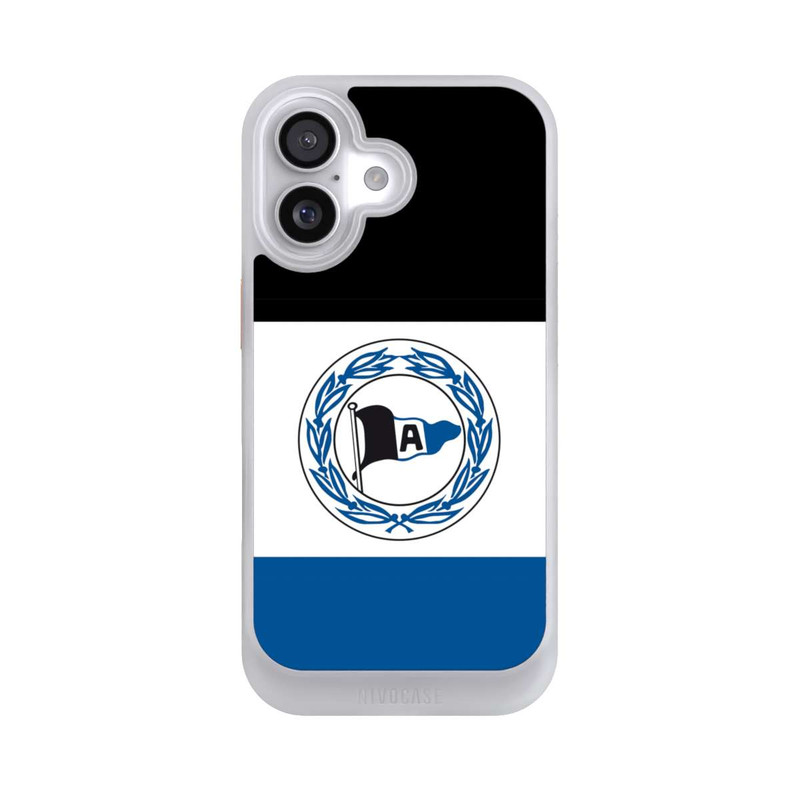 iPhone 17 NIVOcore Arminia Bielefeld schwarz weiss blau