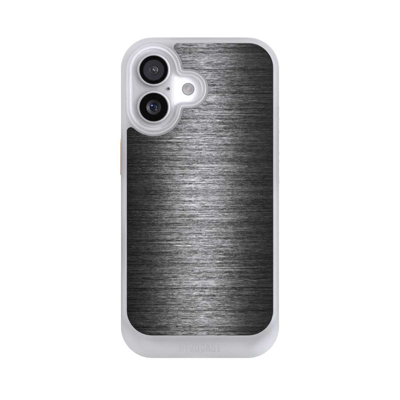 iPhone 17 NIVOcore Aspect Métallique Anthracite