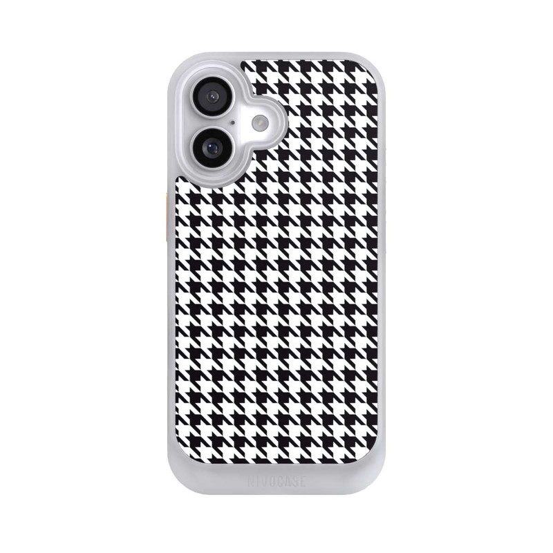 iPhone 17 NIVOcore Pied de Poule Noir Blanc