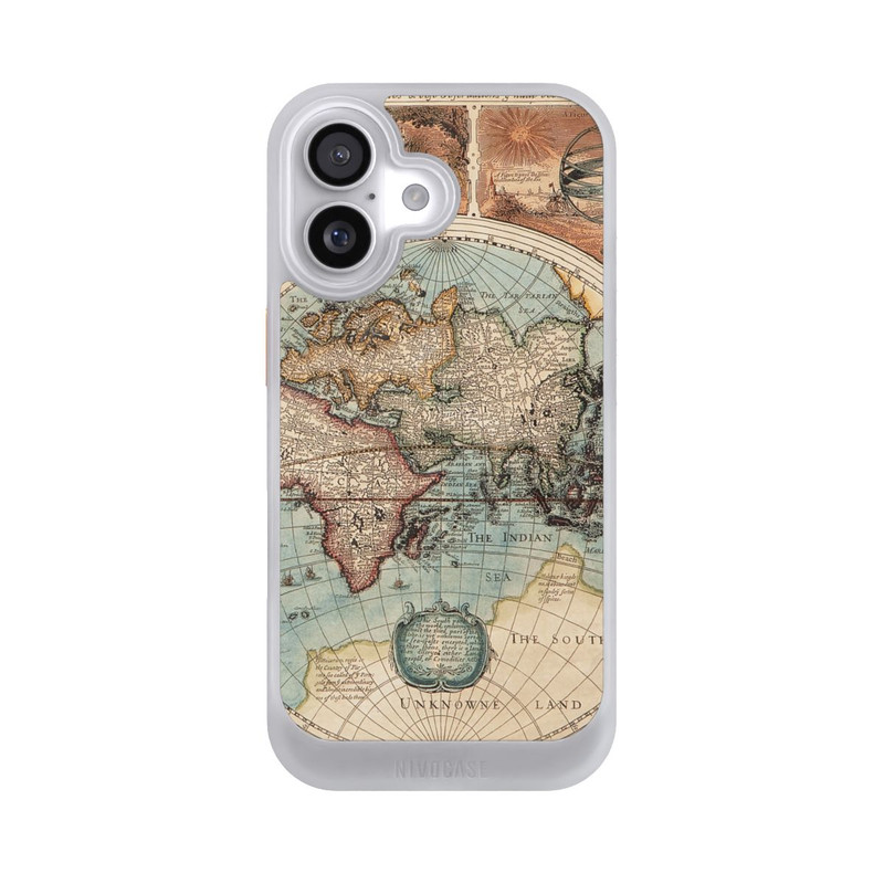 iPhone 17 NIVOcore Vintage Weltkarte