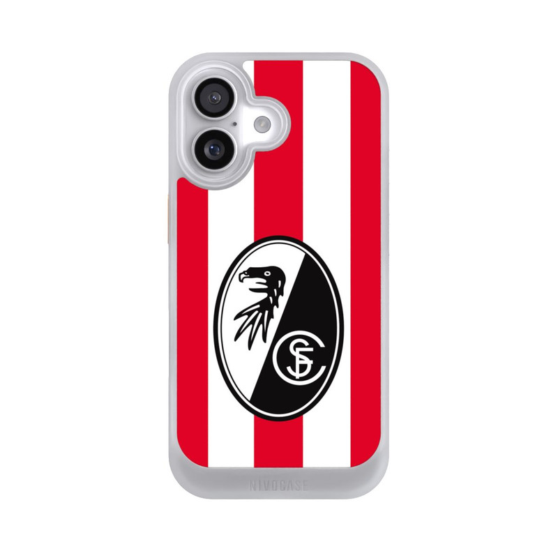 iPhone 17 NIVOcore SC Freiburg - Rot Gestreift
