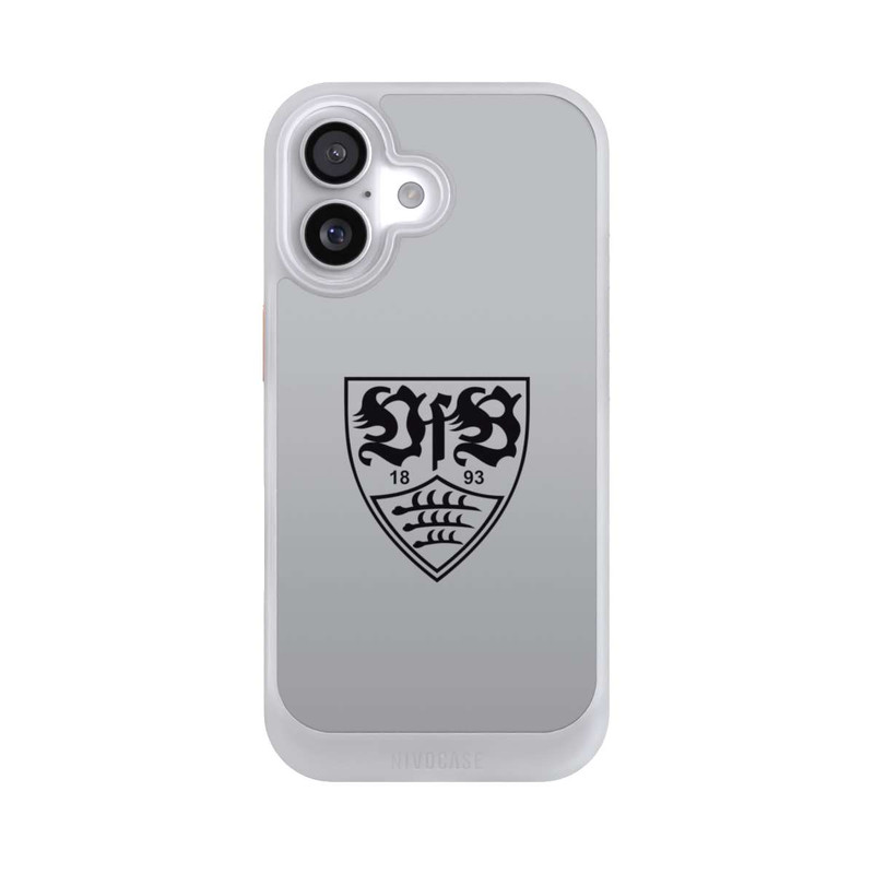 iPhone 17 NIVOcore VfB Stuttgart Wappen Grau