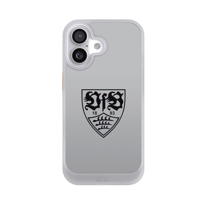 iPhone 17 NIVOcore VfB Stuttgart Wappen Grau
