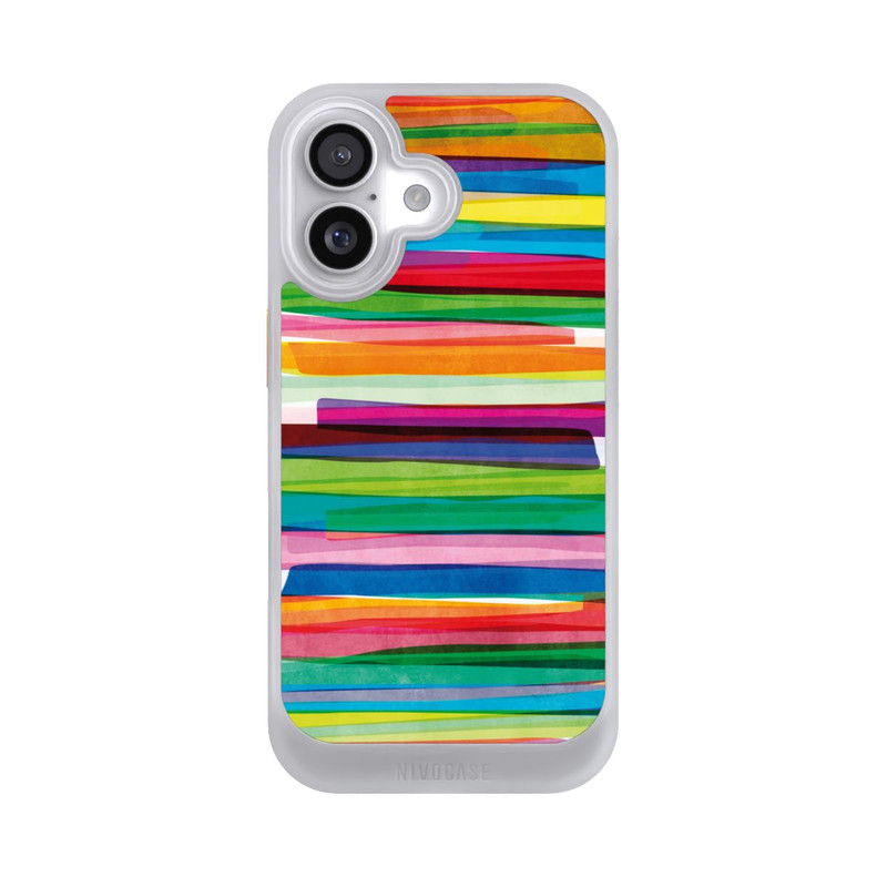 iPhone 17 NIVOcore Rayures Colorées 1