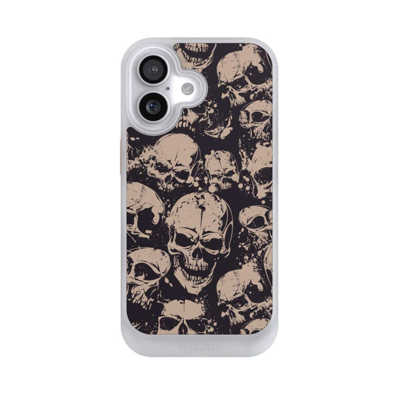 iPhone 17 NIVOcore Crânes d'Halloween