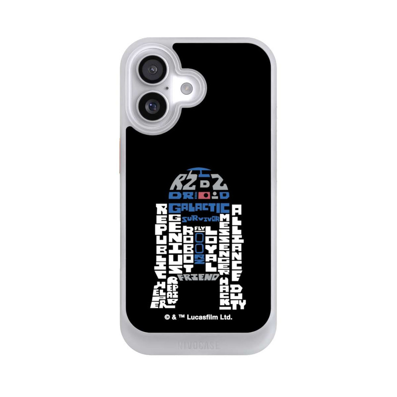 iPhone 17 NIVOcore R2-D2 Typo Grafisch