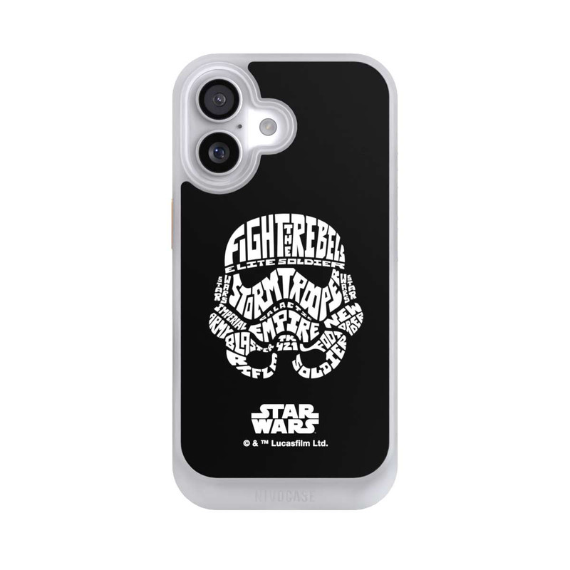 iPhone 17 NIVOcore Storm Trooper Typo Graphique