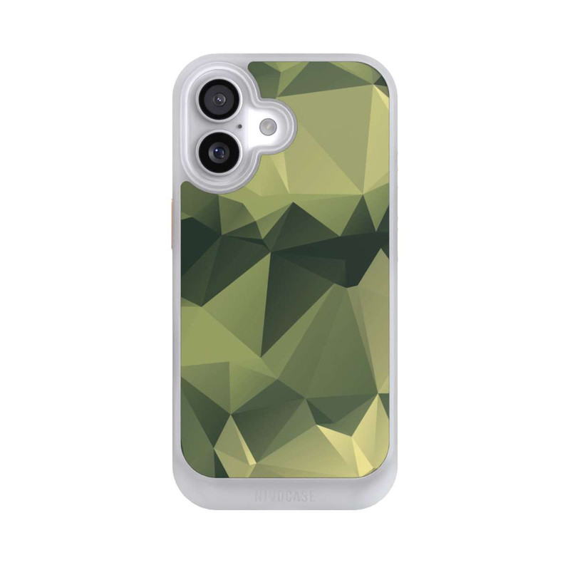 iPhone 17 NIVOcore Polygonales Camouflage