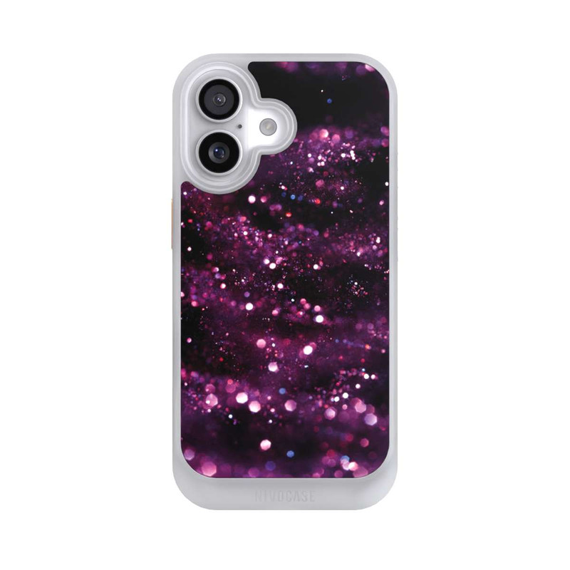 iPhone 17 NIVOcore Lilac Sparkles Look