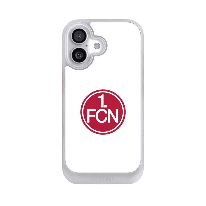iPhone 17 NIVOcore Weiß mit FCN Logo