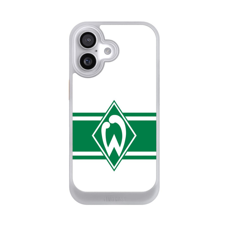 iPhone 17 NIVOcore Werder Stripes White