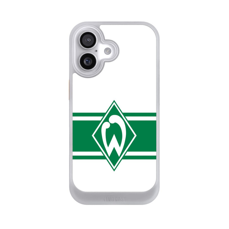 iPhone 17 NIVOcore Werder Stripes White