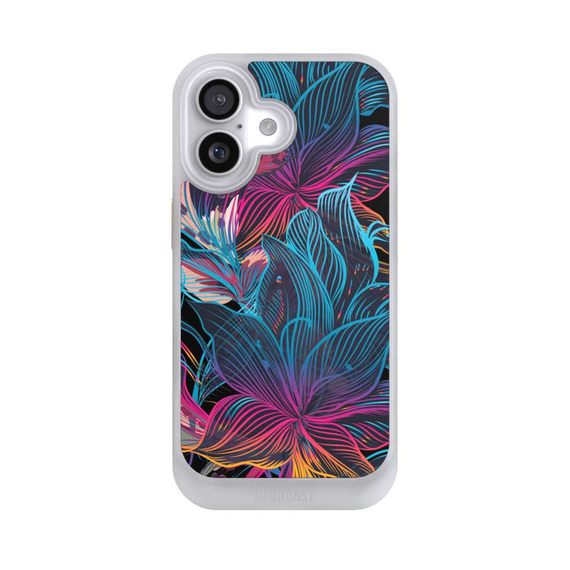 iPhone 17 NIVOcore Neon Flower Power