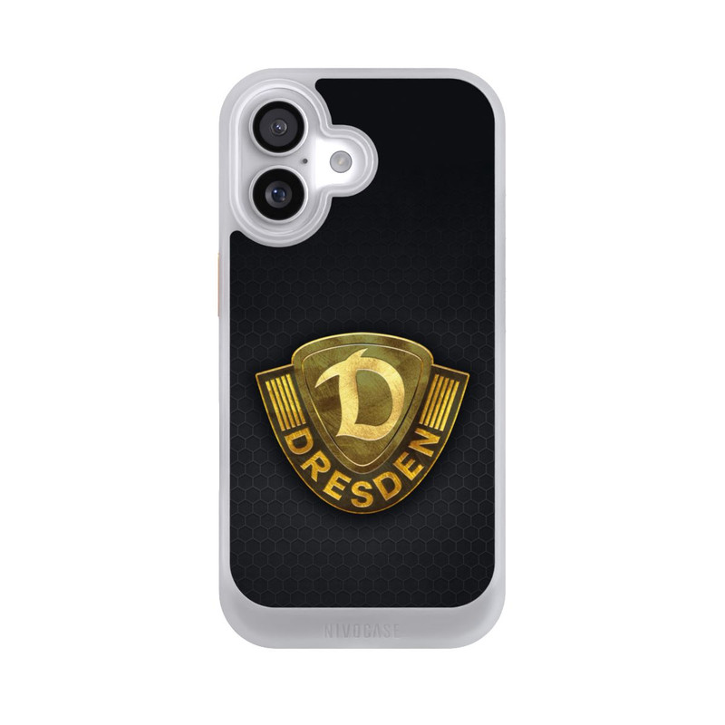 iPhone 17 NIVOcore Goldenes Logo Look Dynamo Dresden