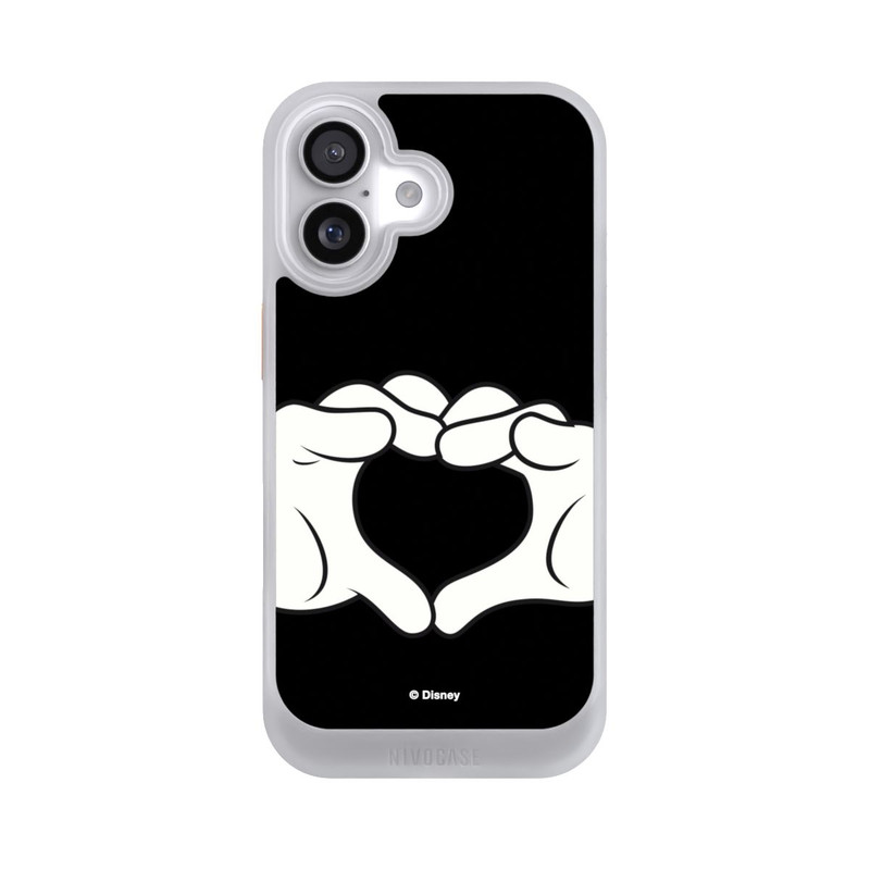 iPhone 17 NIVOcore Cœur Mains Mickey et Minnie